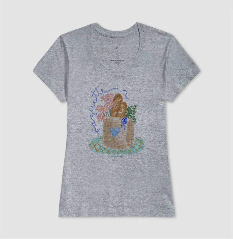 Tshirt baguette - Imagem 5