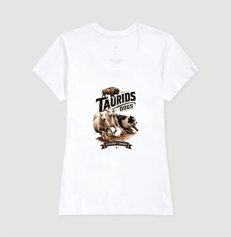 CAMISETA TAURIDS DOGS VELOCIADE E COMANDO  - Imagem 5