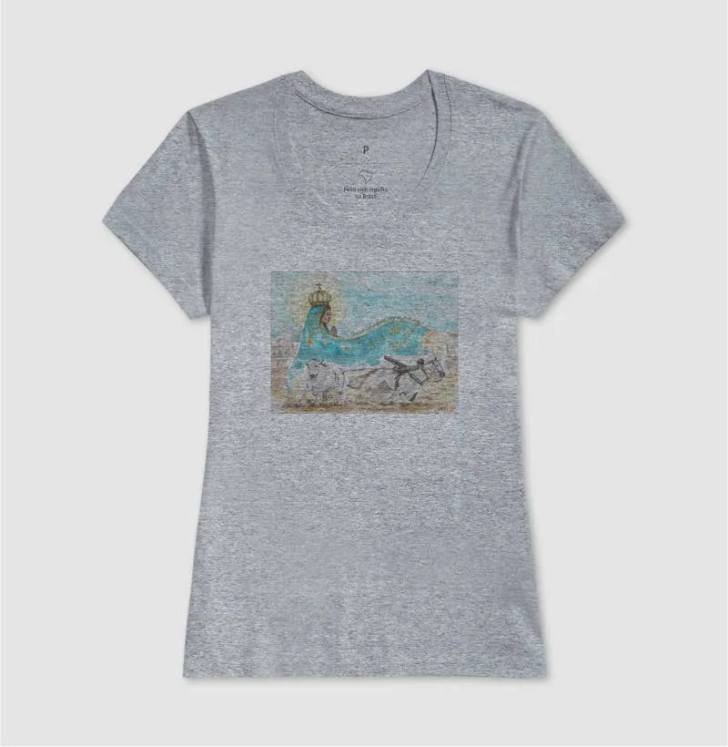 Camisa Algodão - Aquarela Nossa Senhora - Imagem 9