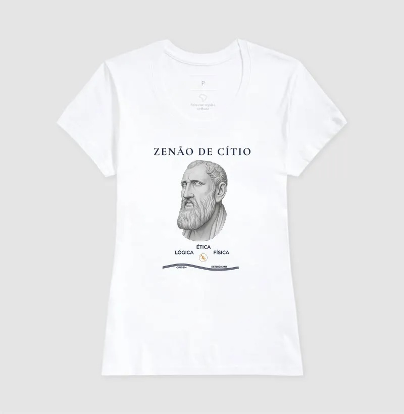 Camiseta A Rocha de Cítio | O Legado do Estoicismo - Imagem 8