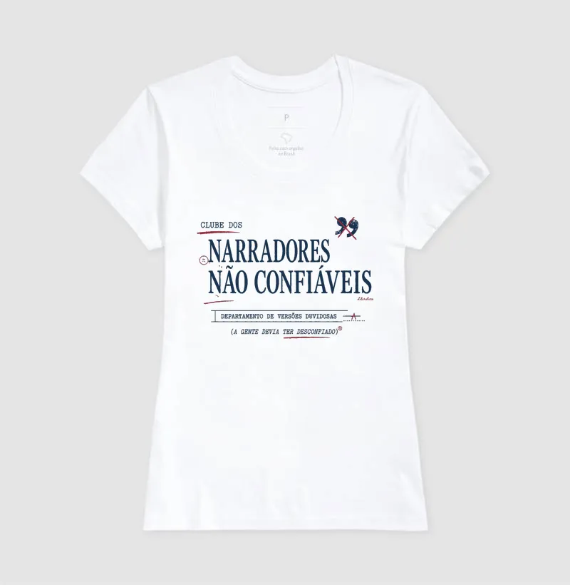 Camiseta Clube dos Narradores Não Confiáveis - Imagem 5
