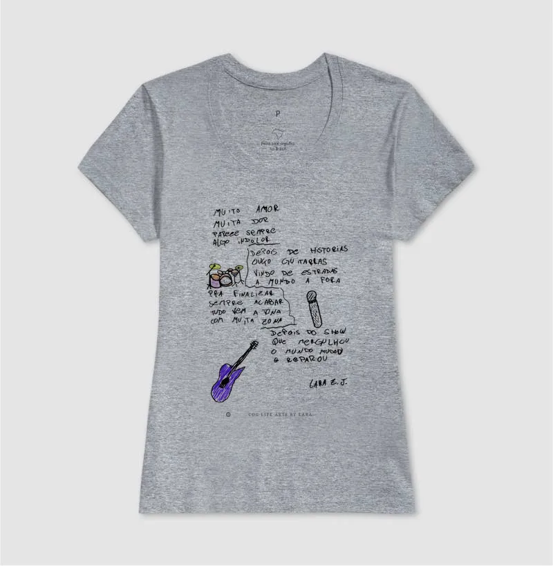 Camiseta Adulto Depois do Show by Lara Jaques - Imagem 5