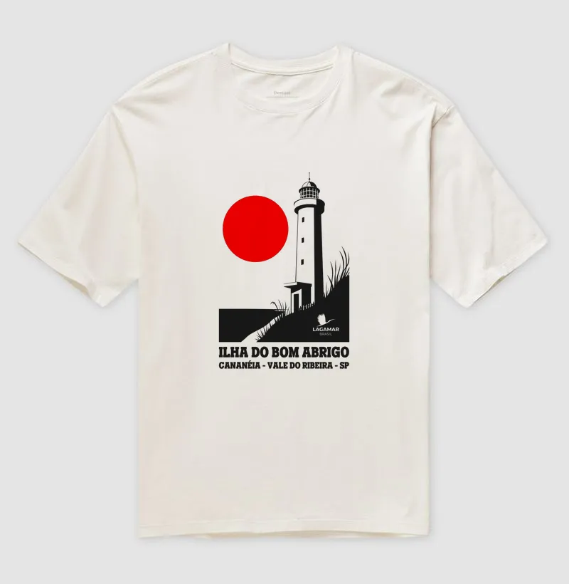 Camiseta Oversized Ilha do Bom Abrigo Oversized - Imagem 5