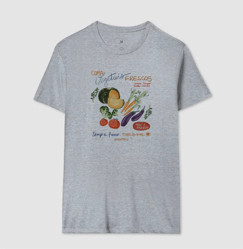 Tshirt Coma vegetais frescos - Imagem 8