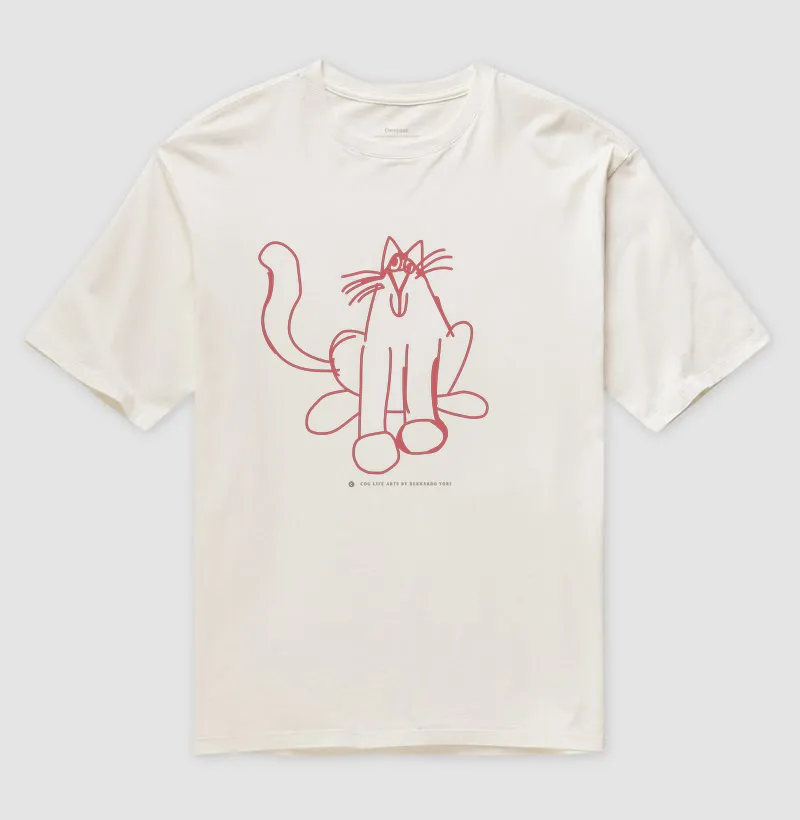 Camiseta O Gato by Bernardo Yori