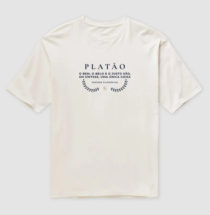 Camiseta Platão: Síntese Filosófica - O Bem, o Belo e o Justo - Imagem 3