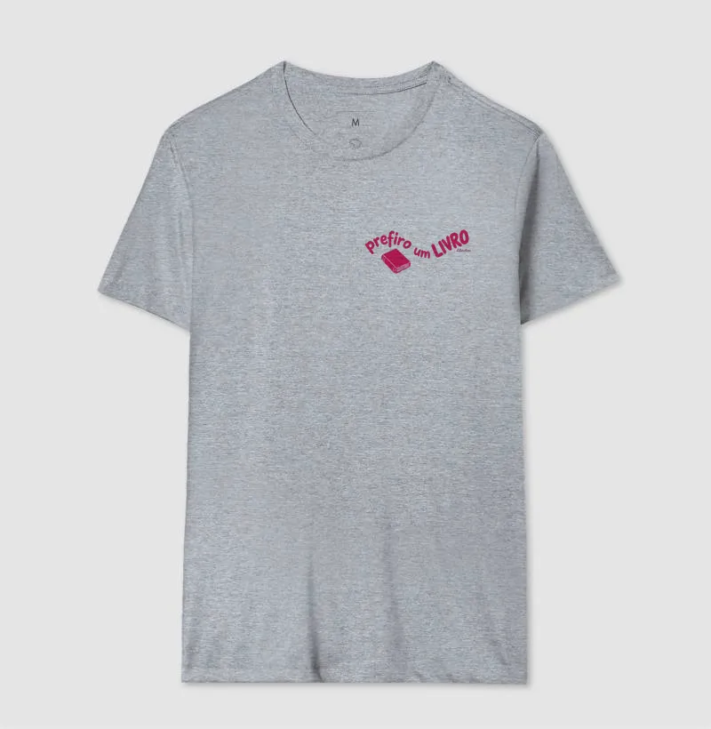 Camiseta Prefiro um Livro - Imagem 8