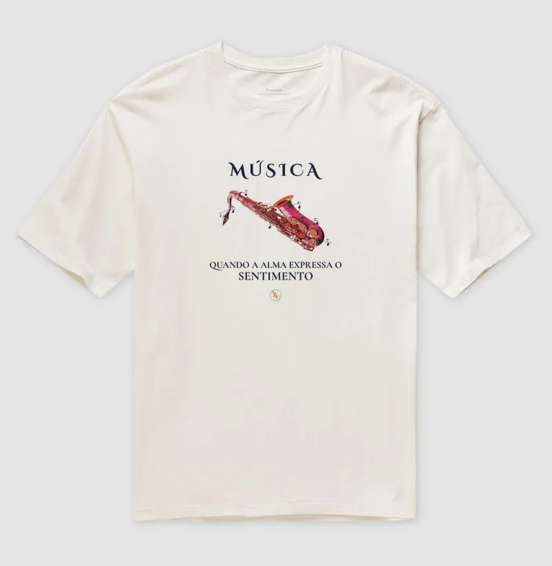 Camiseta Música, o Sentimento da Alma | Arte para Vestir - Imagem 3