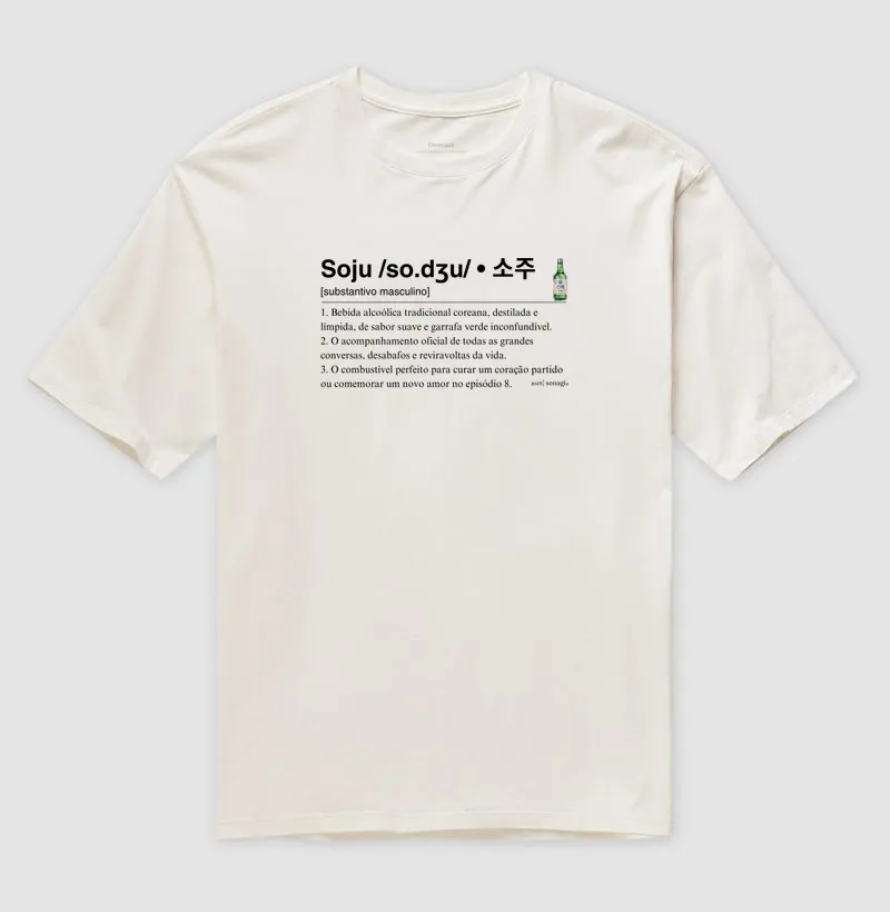 Camiseta Soju definição de dicionário - Imagem 4