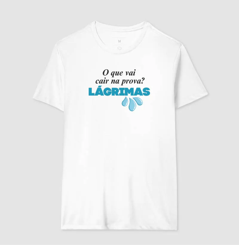Camiseta para Professor — O que vai cair na prova? Lágrimas! - Imagem 2