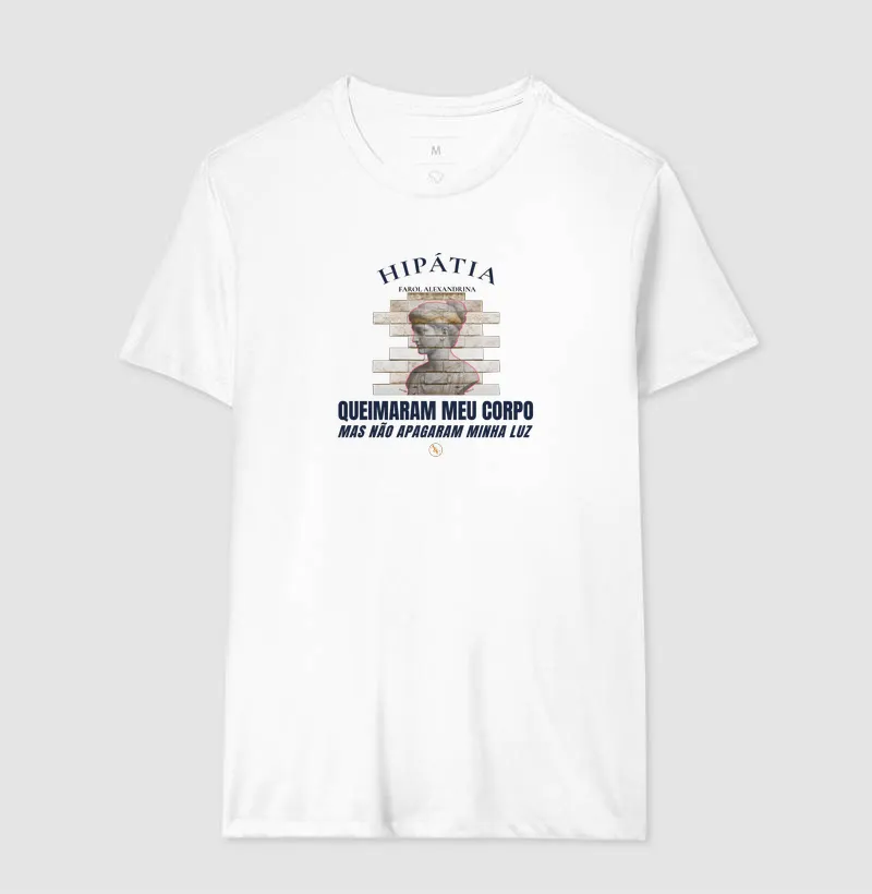  Camiseta Hipátia | Farol Alexandrina: Não Apagaram Minha Luz - Imagem 7