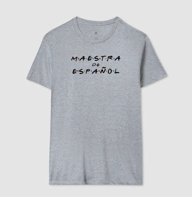 Camiseta Professora de Espanhol — Friends - Imagem 4