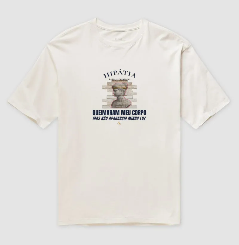  Camiseta Hipátia | Farol Alexandrina: Não Apagaram Minha Luz - Imagem 6