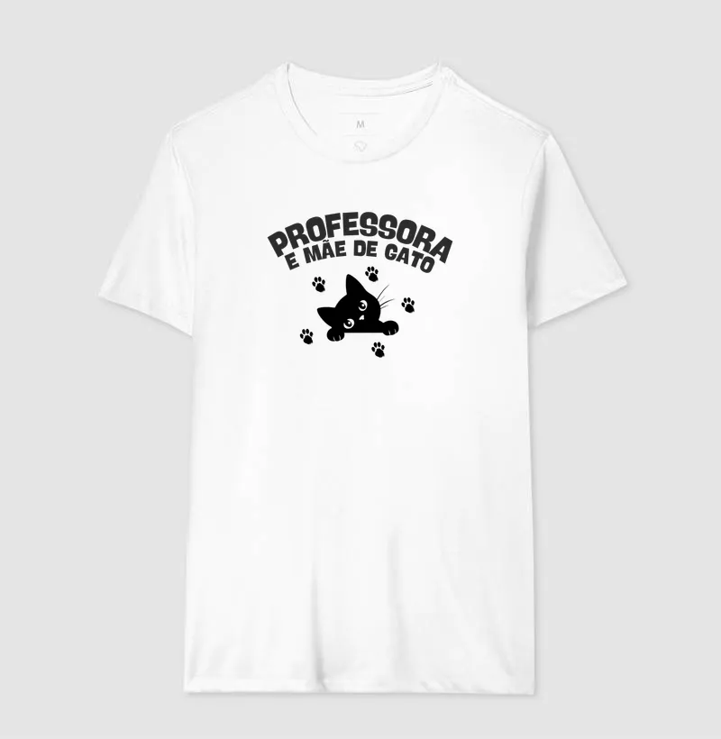 Camiseta Professora e Mãe de Gato - Imagem 2