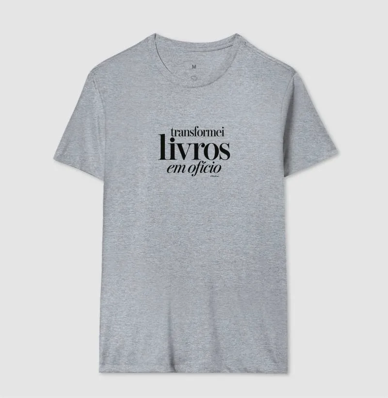 Camiseta Transformei Livros em Ofício - Imagem 4