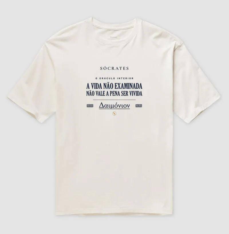Camiseta Filosófica O Oráculo Interior | Sócrates - Imagem 5