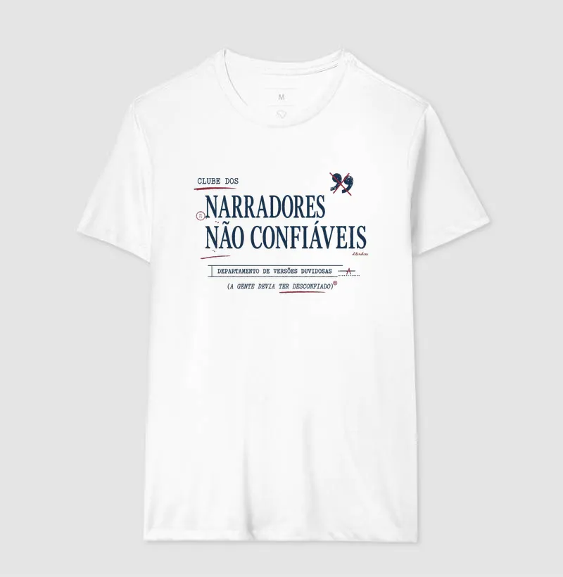 Camiseta Clube dos Narradores Não Confiáveis - Imagem 4