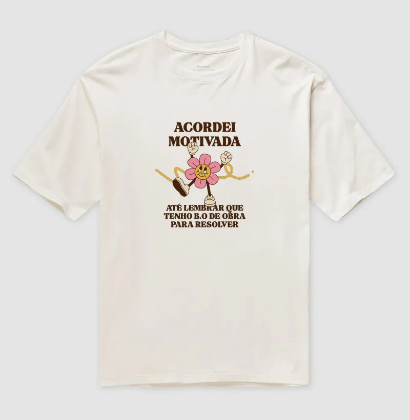 Acordei motivada! 