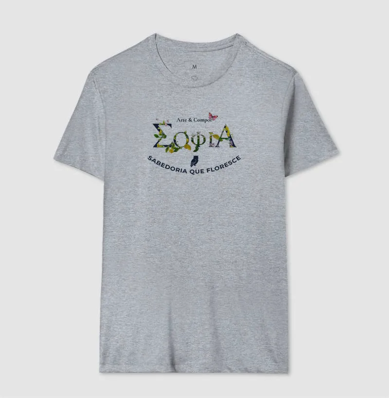 Camiseta SABEDORIA FLORESCENTE | Coleção Autoral Arte & Compor - Imagem 11