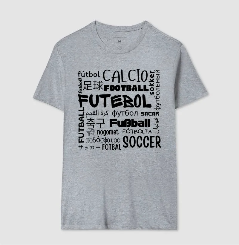 FUTEBOL Idiomas - Escrita cor Preta - Imagem 4