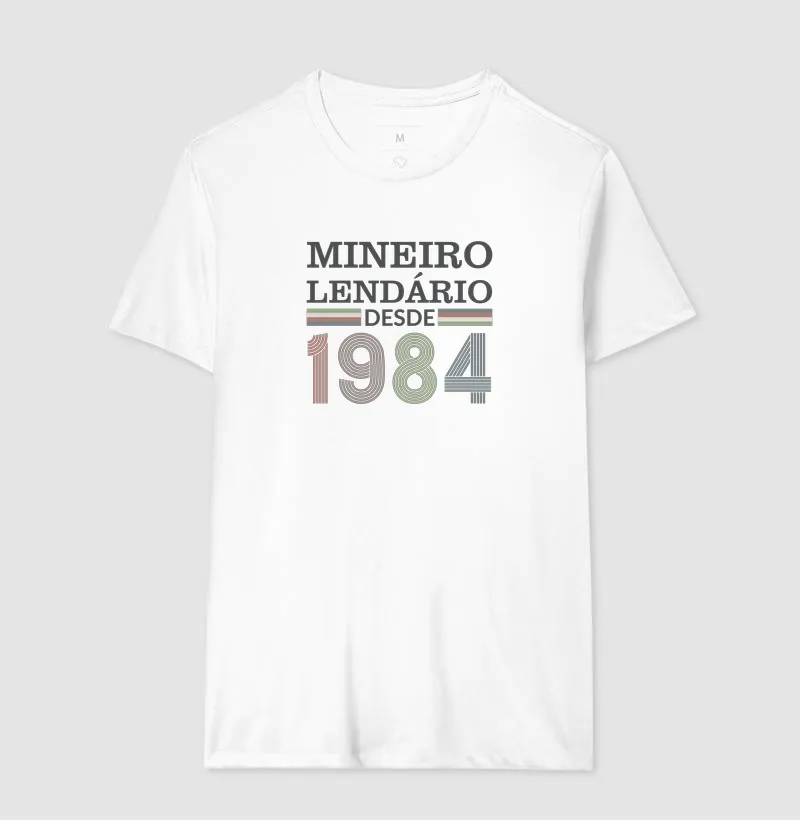 Camiseta Mineiro Lendário desde 1984 | Para personalizar 👉ANTES DA COMPRA👈 chame no WhatsApp - Imagem 6