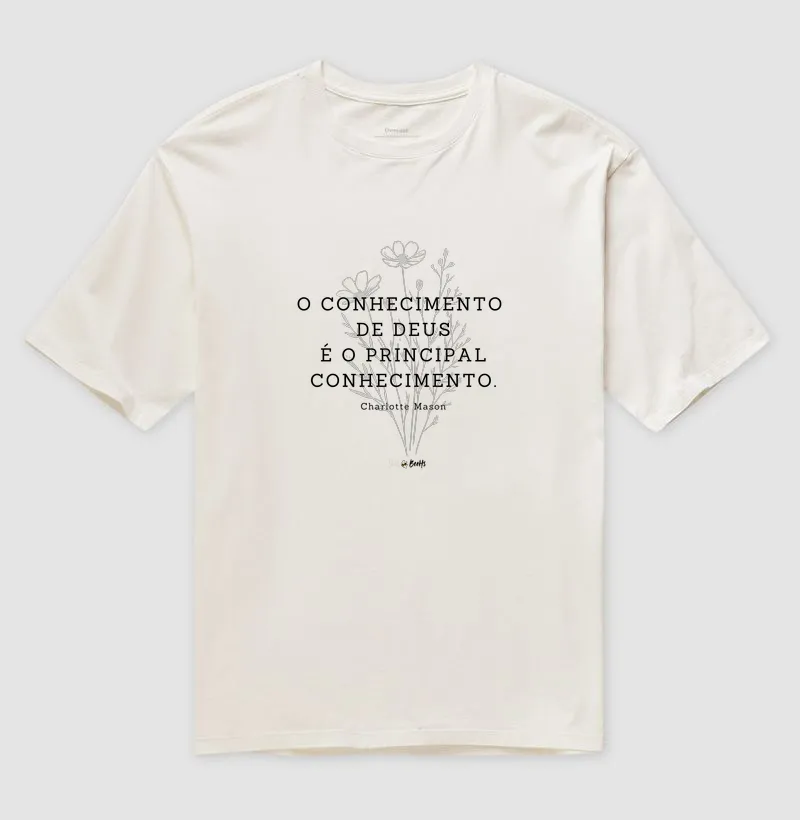 Feminina Charlotte Mason - O Principal Conhecimento