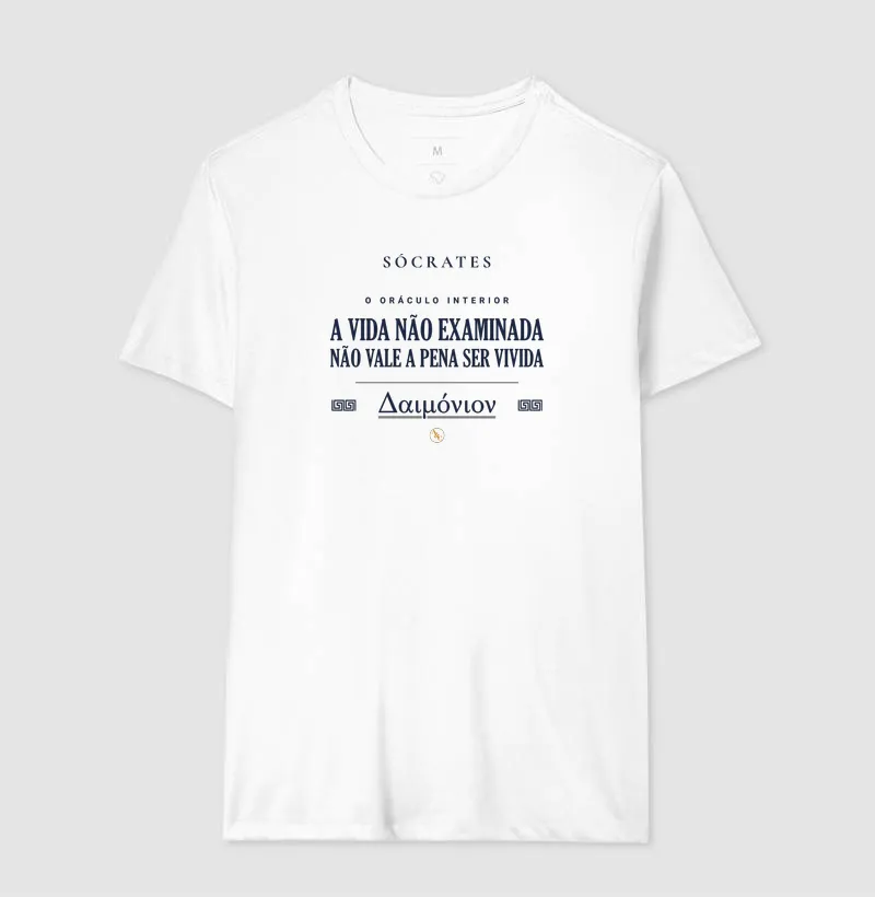 Camiseta Filosófica O Oráculo Interior | Sócrates - Imagem 7