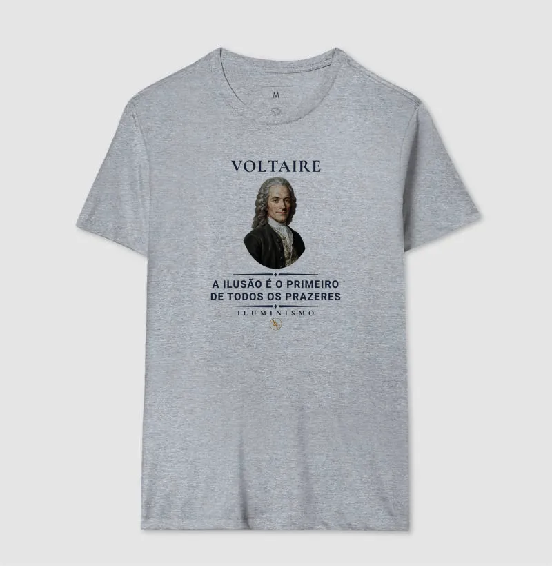 Camiseta Filosófica Voltaire: Esmagai a Infame | Razão & Liberdade - Imagem 11