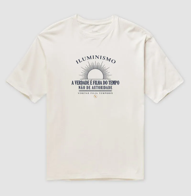 Camiseta O Sol da Razão — Iluminismo | A Verdade é Filha do Tempo - Imagem 6