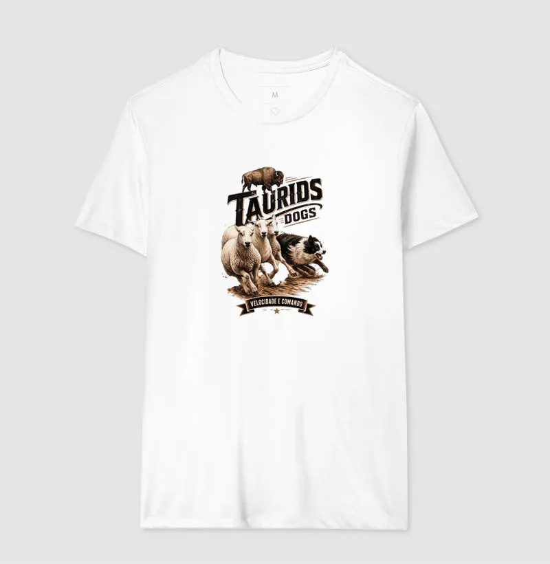 CAMISETA TAURIDS DOGS VELOCIADE E COMANDO  - Imagem 4