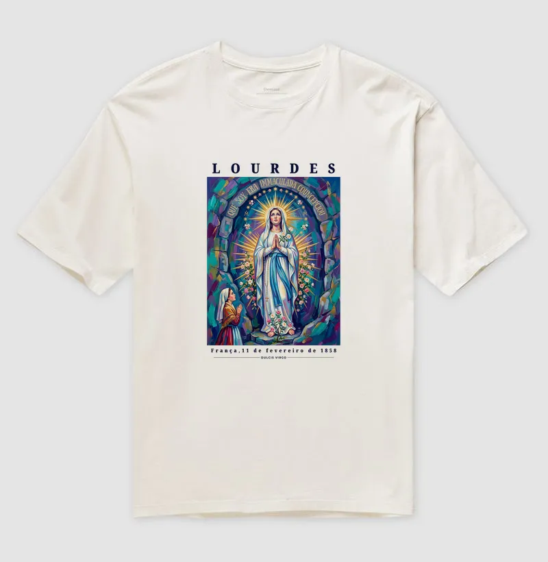 Nossa Senhora de Lourdes, pintura.
