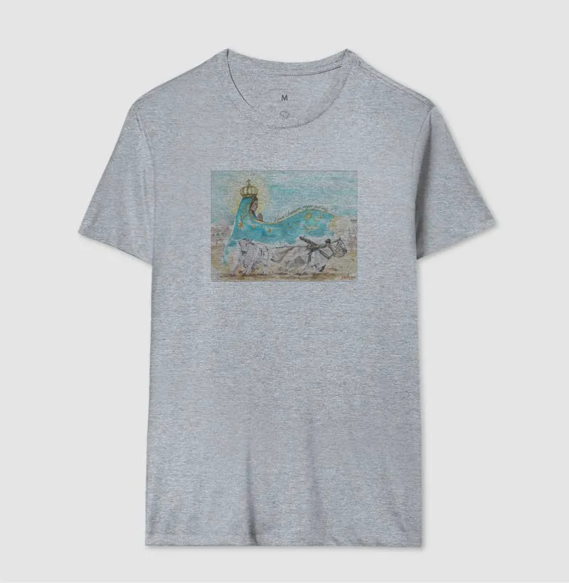 Camisa Algodão - Aquarela Nossa Senhora - Imagem 8