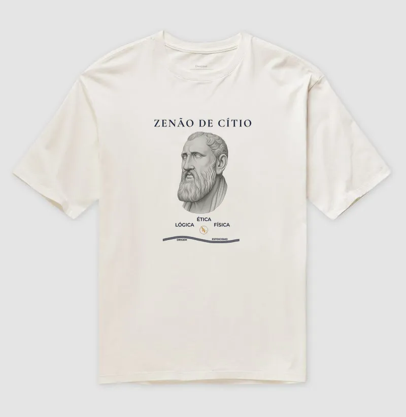 Camiseta A Rocha de Cítio | O Legado do Estoicismo - Imagem 3