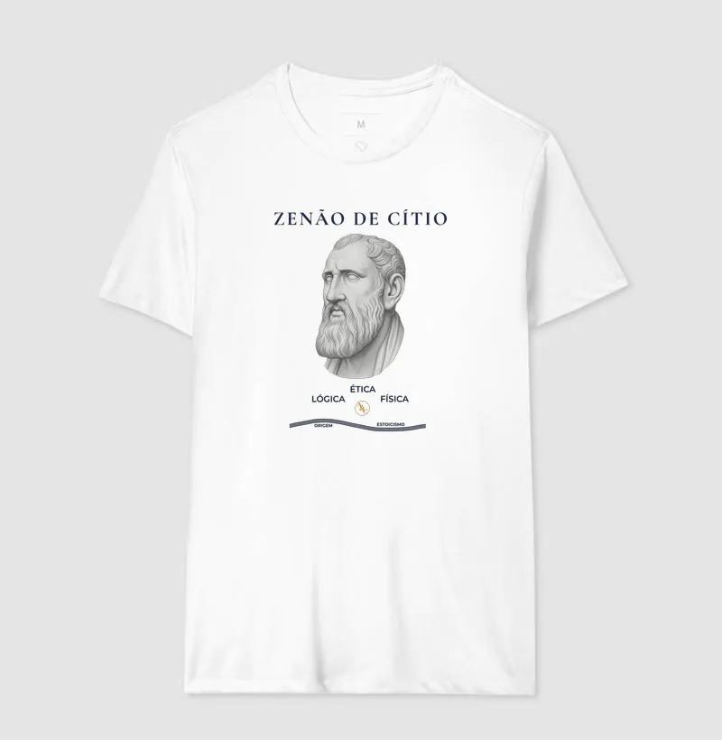 Camiseta A Rocha de Cítio | O Legado do Estoicismo - Imagem 7