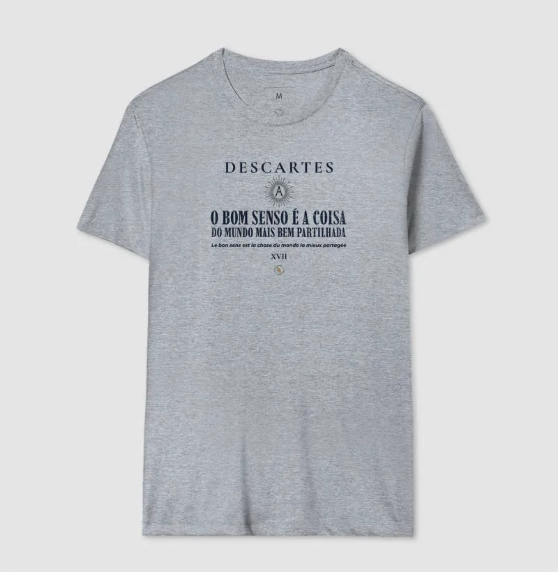 Camiseta O Bom Senso | Descartes & Discurso do Método - Imagem 11