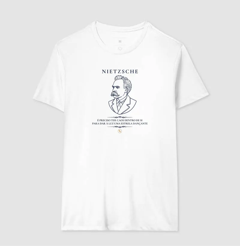 Camiseta Dançar no Abismo - Friedrich Nietzsche | Filosofia & Atitude - Imagem 7