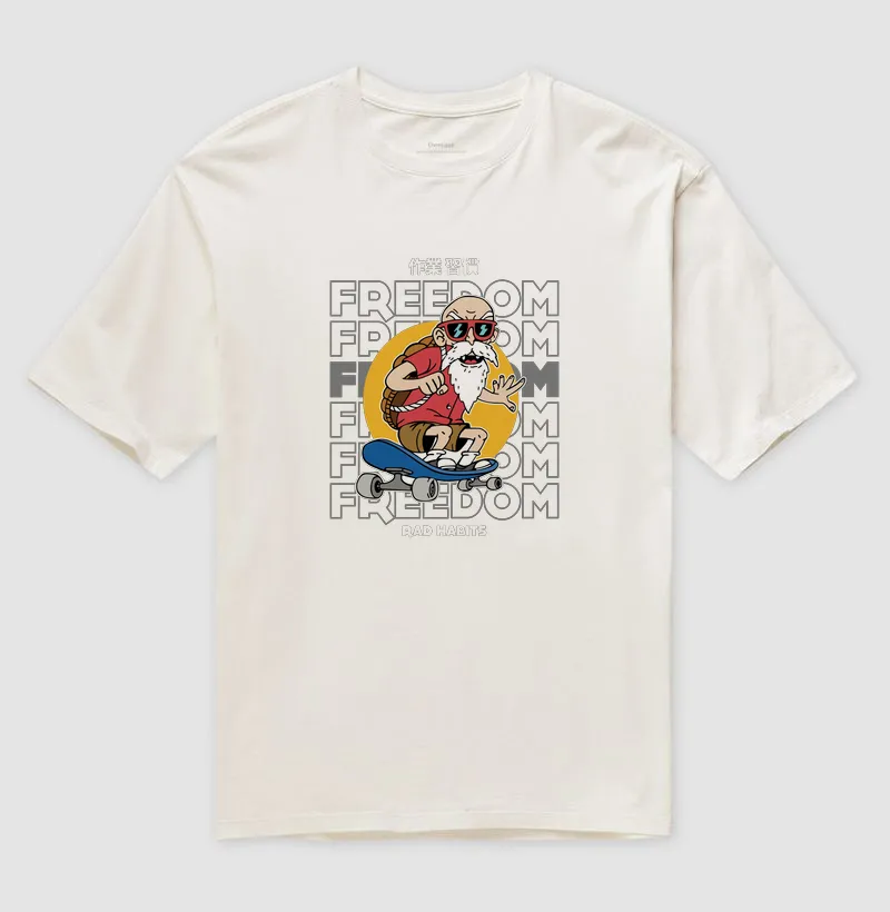 Camiseta Oversized Ryuzen — Freedom Ride