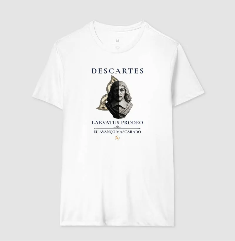 Camiseta A Máscara da Razão | Descartes - Imagem 7