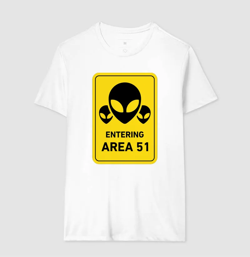 Camiseta ENTERING AREA 51