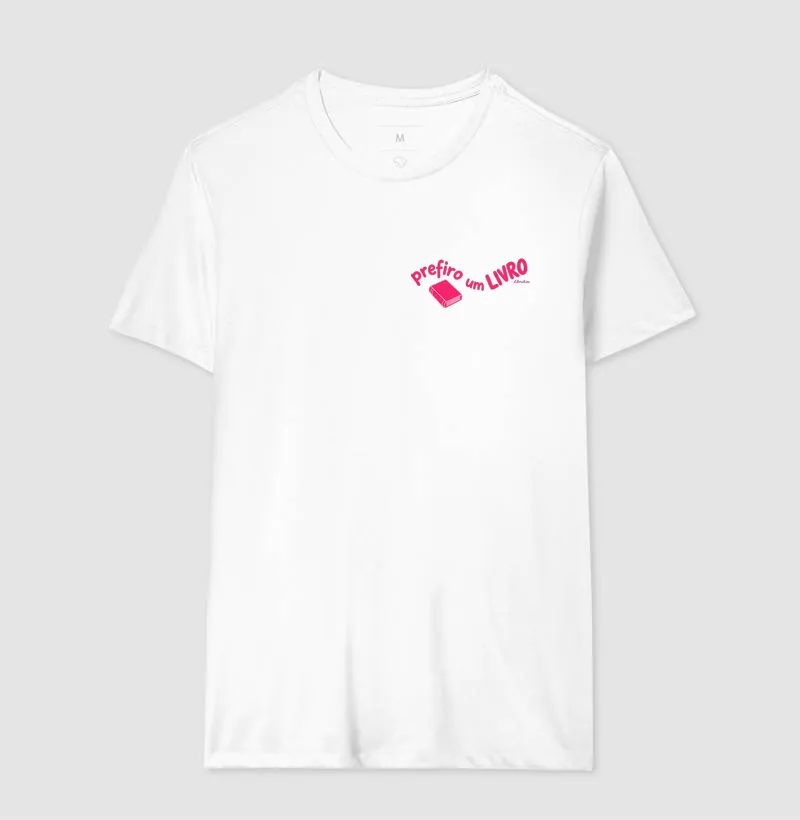 Camiseta Prefiro um Livro - Imagem 4