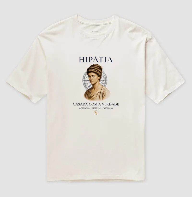 Camiseta Filosófica Luz de Alexandria | Arte & Compor - Imagem 4