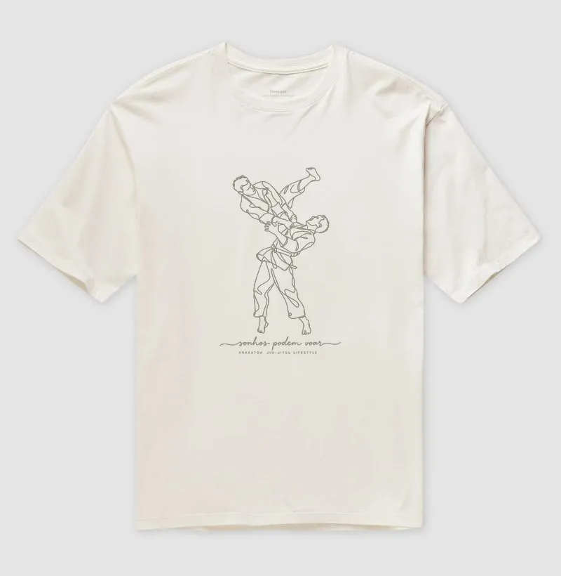 Sonhos podem voar - Camiseta Oversized