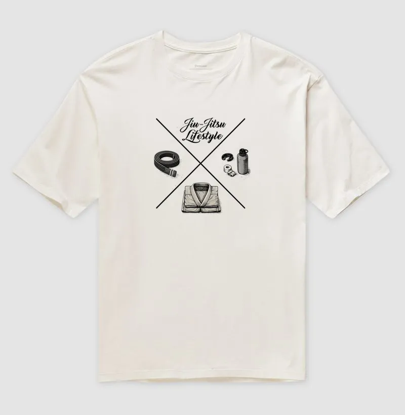 JIU-JITSU LIFESTYLE - Camiseta Oversized