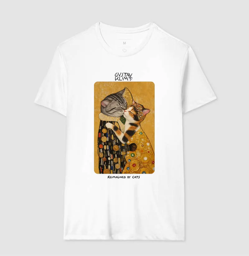 O Beijo felino V.2 - Gustav Klimt - Imagem 7