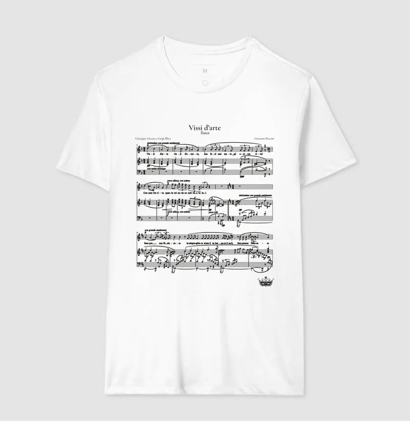 Vissi d’arte - Tosca | Camiseta de Ópera - Imagem 4