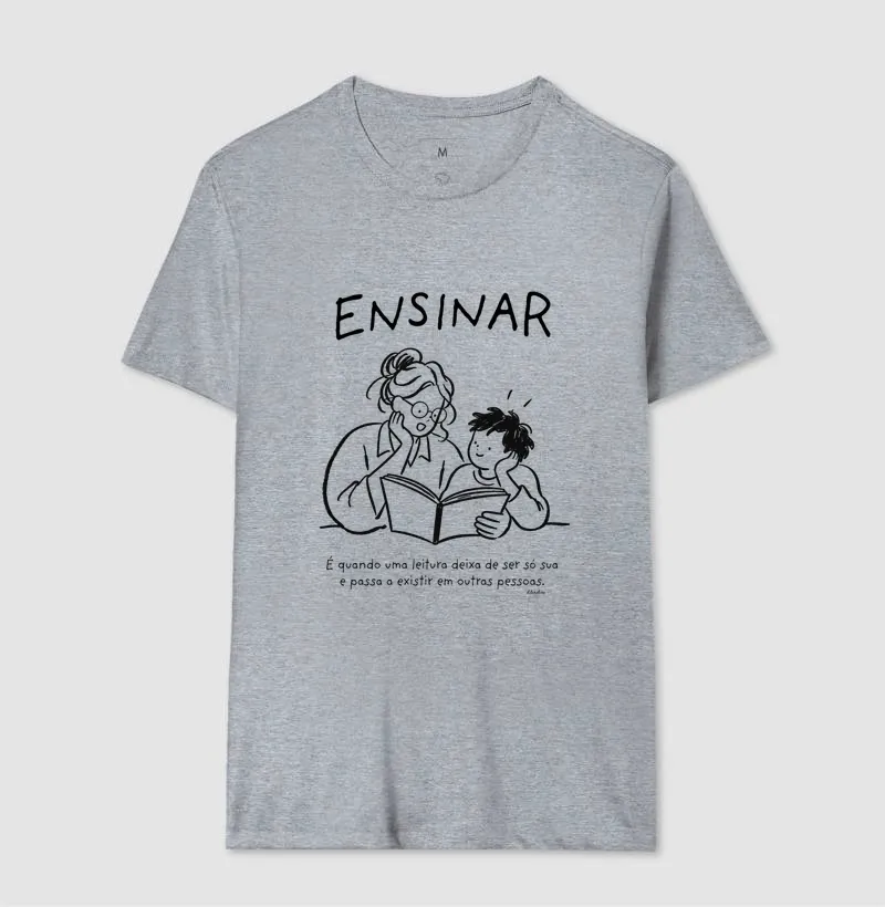 Camiseta Ensinar — Uma Leitura, Muitas Vidas - Imagem 8