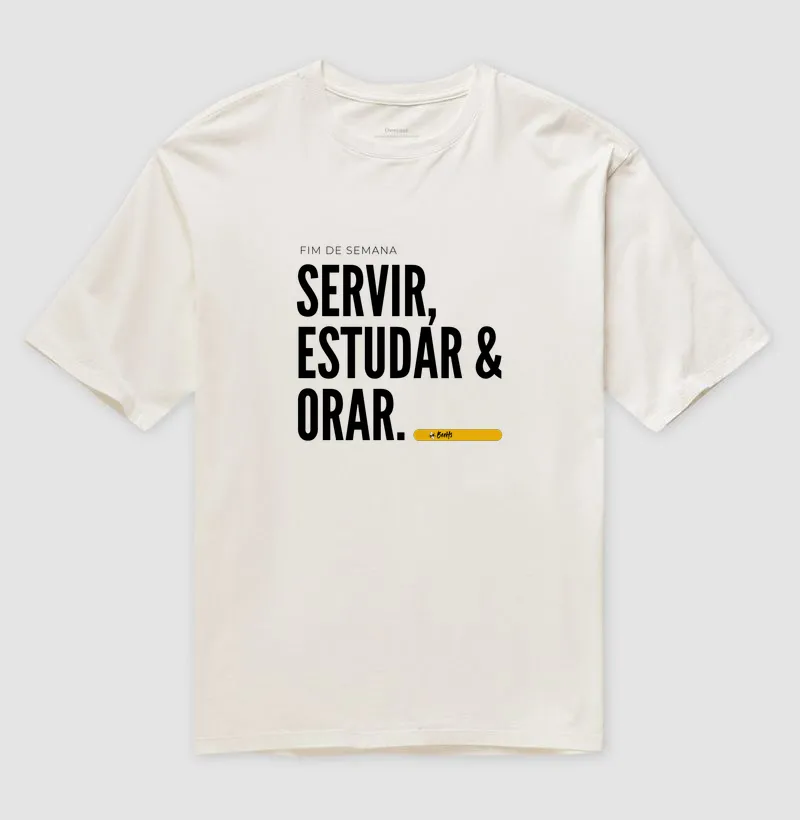 Ritual do Fim de Semana: Servir, Estudar e Orar