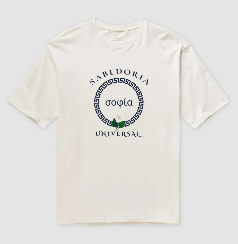 Camiseta "Sabedoria Universal" — Coleção Legado Filosófico - Imagem 3