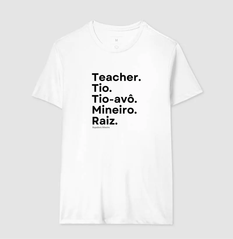Teacher. Tio. Tio-avô. Mineiro. Raiz. - Imagem 3