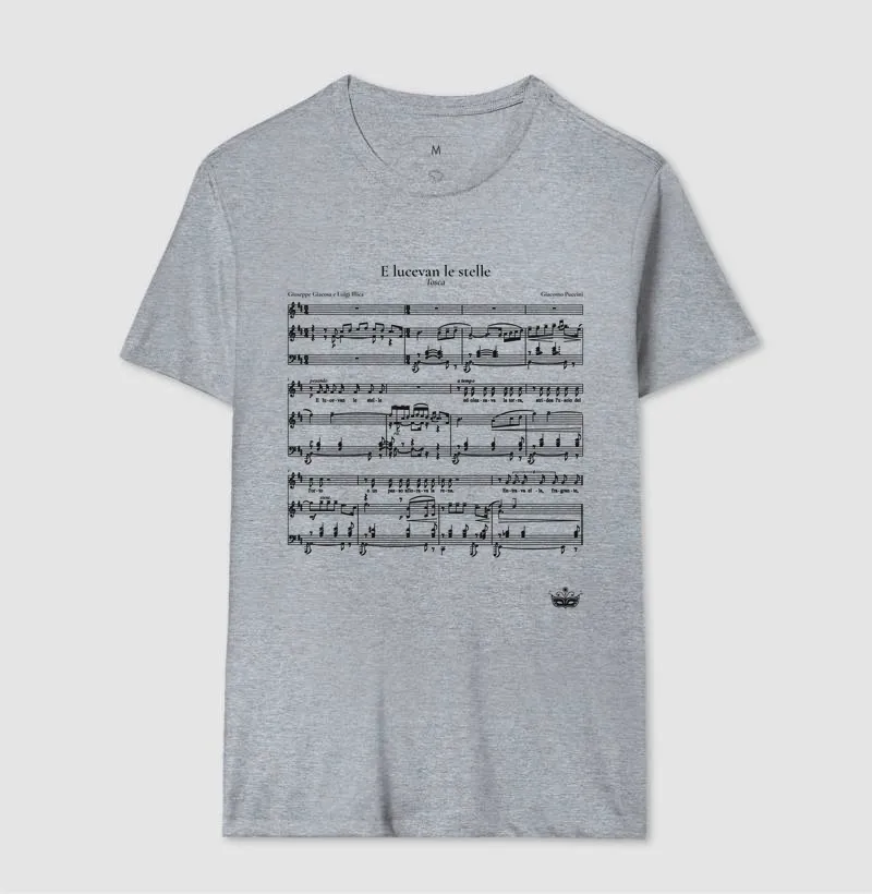 E lucevan le stelle - Tosca | Camiseta de Ópera - Imagem 8